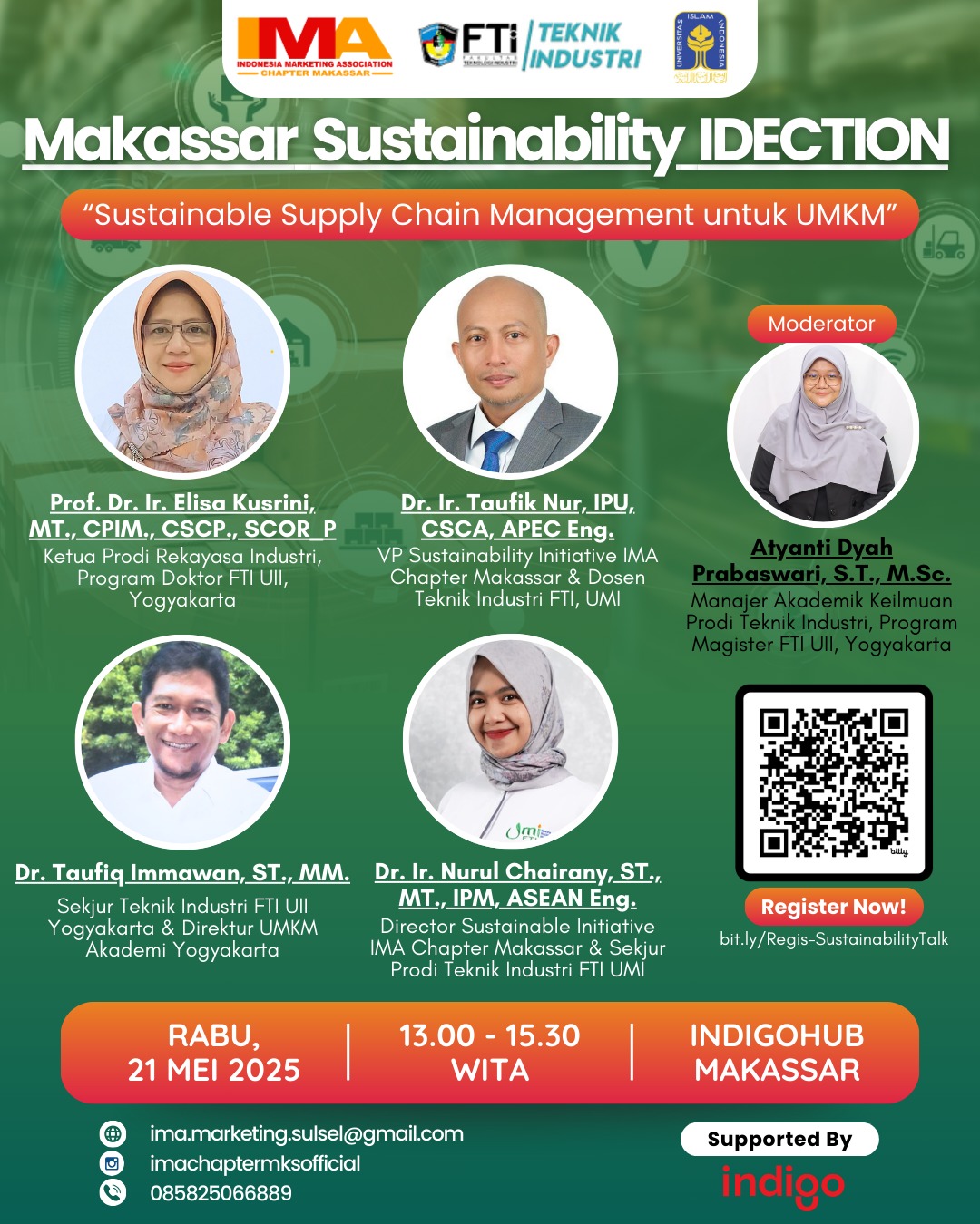 [makassar sustainability idection]sustainable supply chain management untuk umkmhalo, salam mark