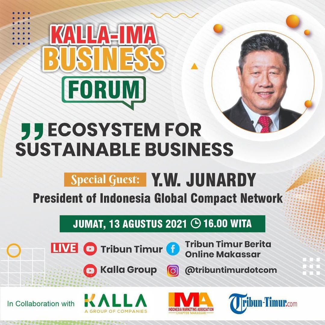 KALLA-IMA Business Forum: Ecosystem for Sustainable Business 2021 KALLA-IMA Business Forum: Ecosystem for Sustainable Business 2021 Event Poster