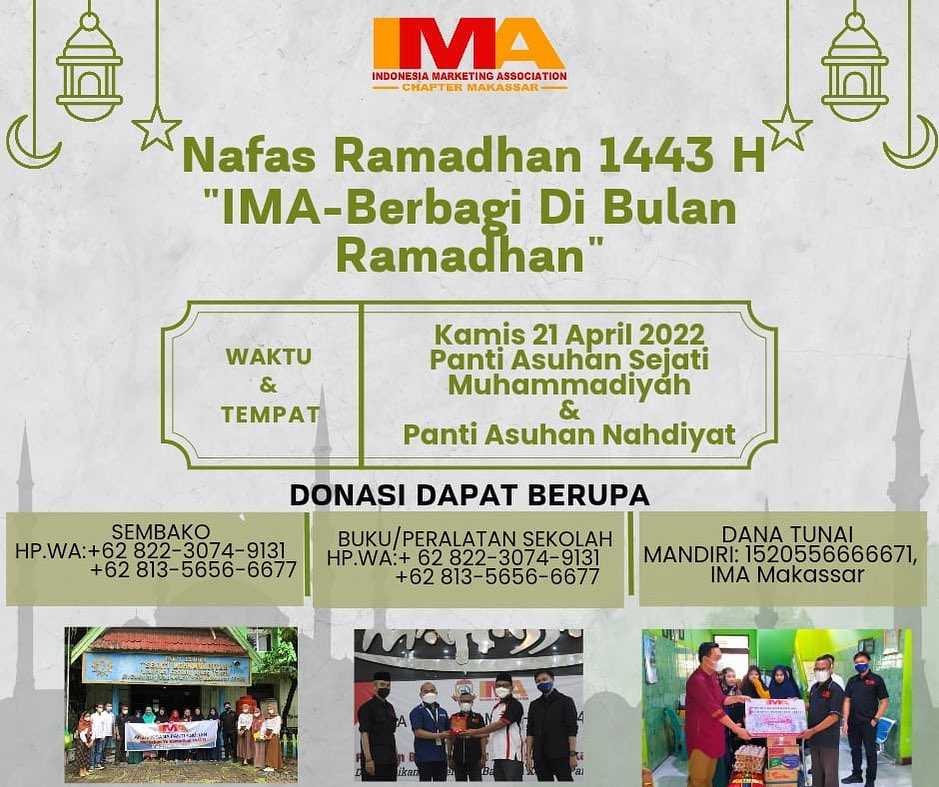 Nafas Ramadhan 1443H: IMA Berbagi Di Bulan Ramadhan 2022 Event Poster