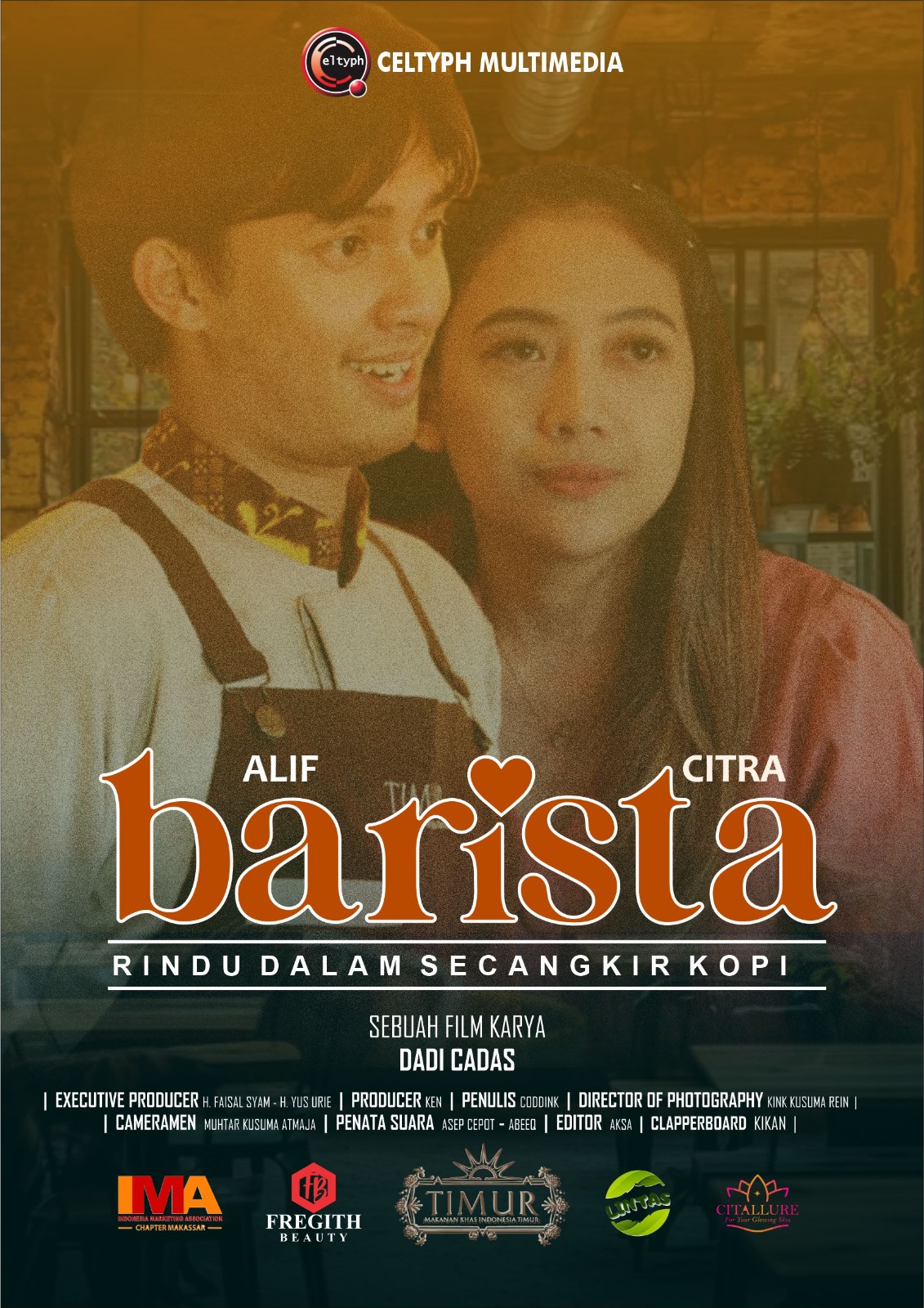 Barista "Rindu dalam Secangkir Kopi" Coming Soon 2025 Event Poster